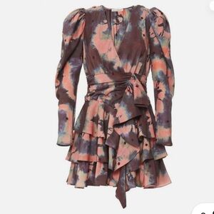 ULLA Johnson semira silk mini dress